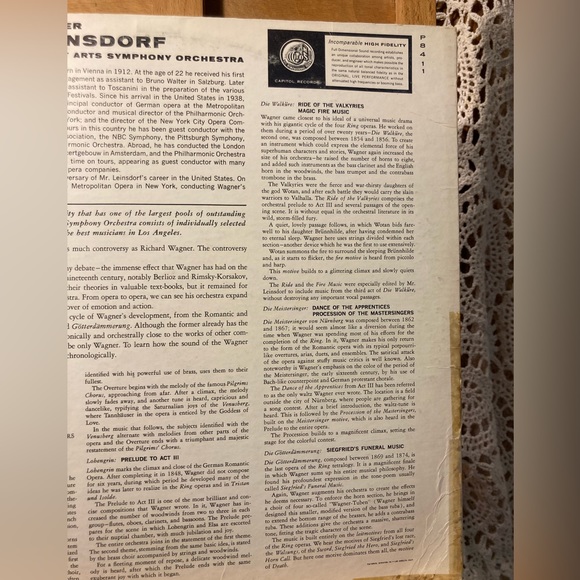 The Sound of Wagner - Classical Orchestra Record Music Vintage - Picture 7 of 14